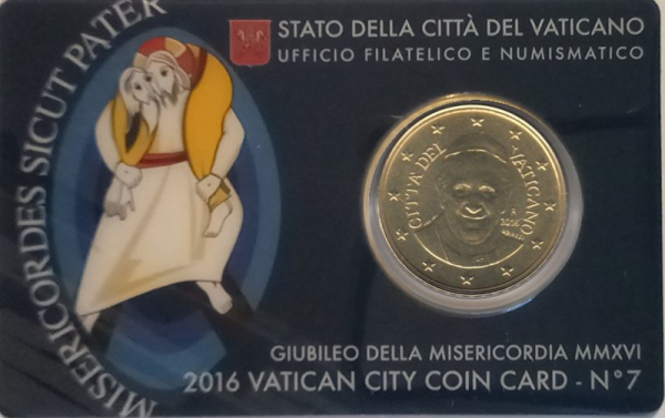 Vatikan - 2016 - CoinCard Nr. 7