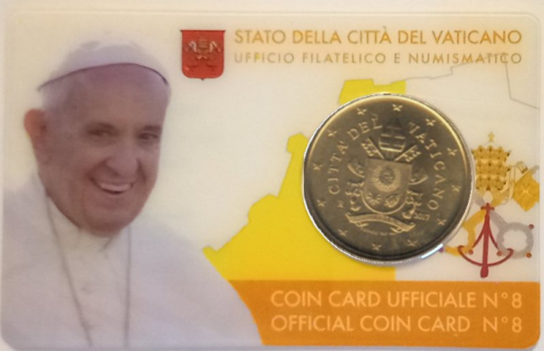 Vatikan - 2017 - CoinCard Nr. 8