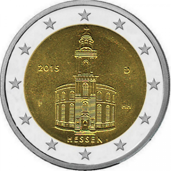 2 € Deutschland - 2015 - F - Frankfurter Pauluskirche