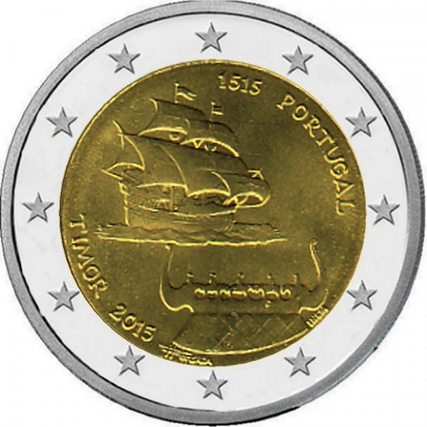 2 € Portugal - 2015 - 500 Jahre Portugisisch-Timor